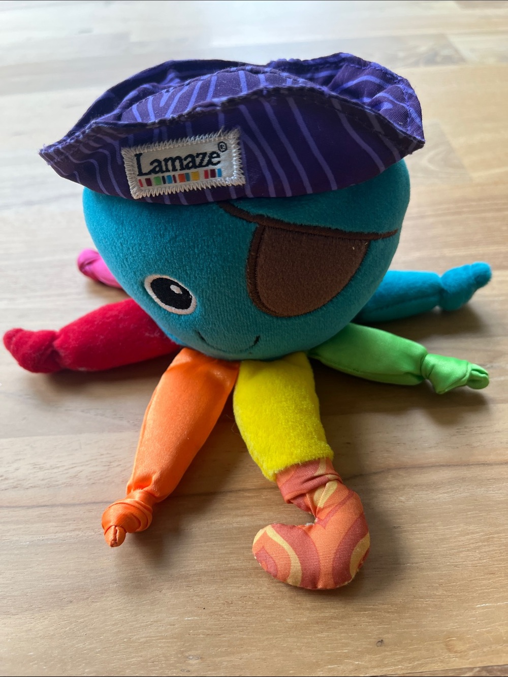 Lamaze Rainbow Octopus Plush Toy - Multicolor